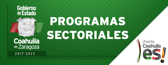 Programas Sectoriales