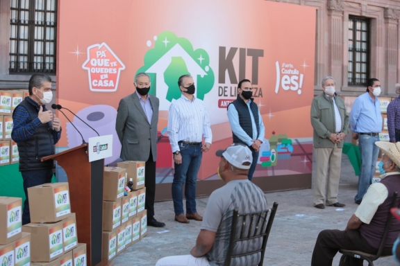Inicia Mars Entrega De 600 Mil Kits De Limpieza En Todo Coahuila