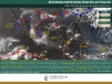 Lluvias aisladas y chubascos dispersos en Coahuila