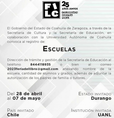 Reunión de titulares de Educación y Cultura Coahuila para coordinar la FIL 2023