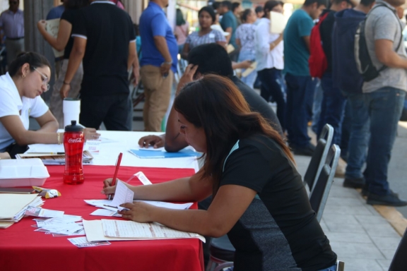 Secretaría del Trabajo de Coahuila celebra Feria de Empleo en Frontera