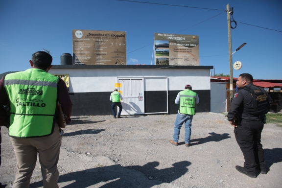 Realiza Coahuila operativo contra la venta ilegal de terrenos en el ejido el Jagüey de Ferniza
