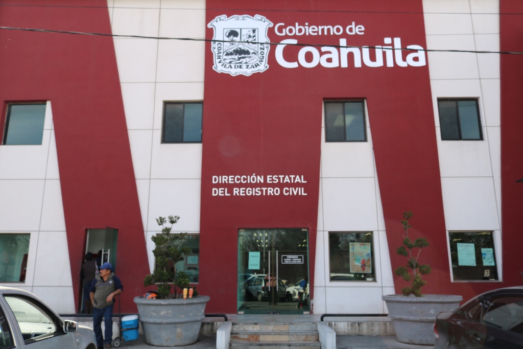 Listo Registro Civil Coahuila para reconocimiento de identidad de gÃ©nero