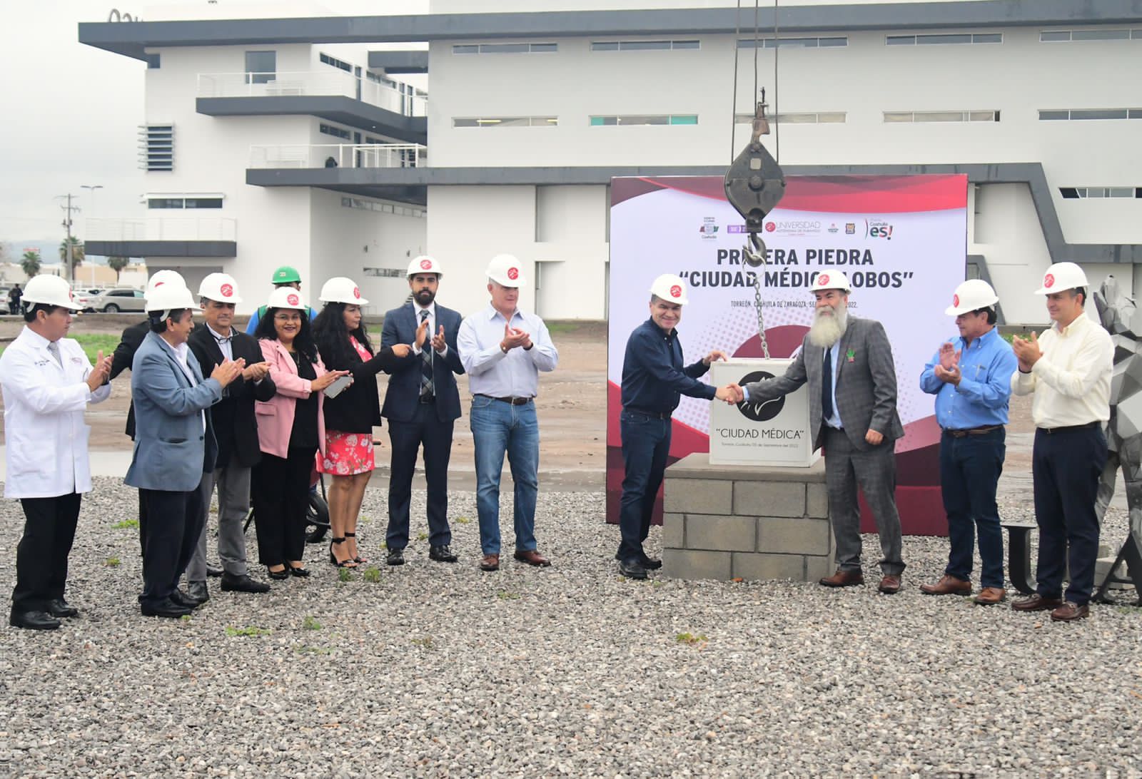 Coloca MARS primera piedra de la Facultad de Ciencias de la Salud, de la UAD,  en TorreÃ³n