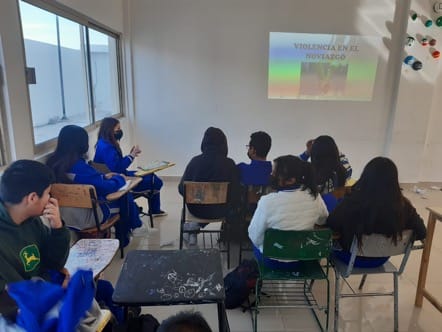 Instituto Coahuilense de las Mujeres brinda plÃ¡tica en secundaria de  Saltillo